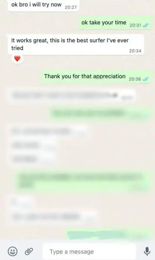 WhatsApp Kundenfeedback 5