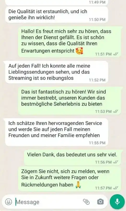 WhatsApp Kundenfeedback 6