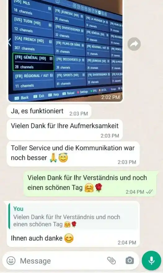 WhatsApp Kundenfeedback 7
