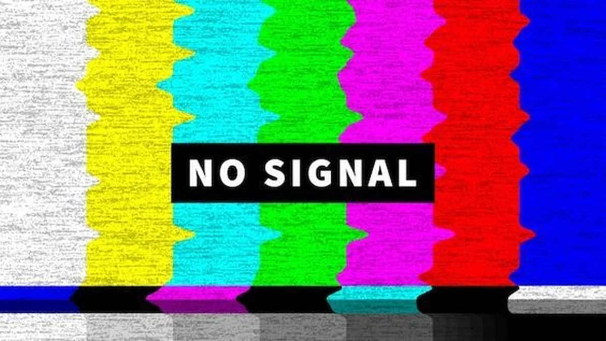 CUII DNS-Sperre: blockierter IPTV-Stream auf dem Fernseher